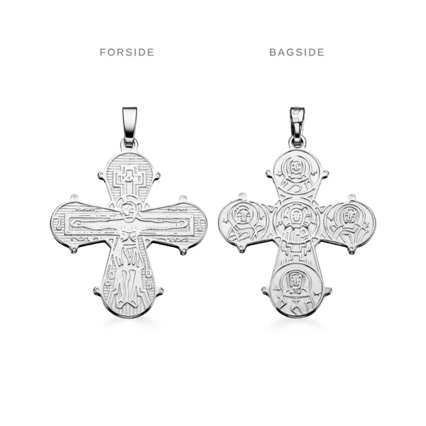 Scrouples - Dagmarkors i Sterling Sølv med De 5, 21 x 19 mm i sterlingsølv fra Scrouples