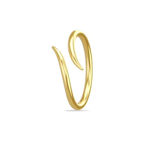 Ocean ring i forgyldt sølv i forgyldt sølv fra Spinning Jewelry