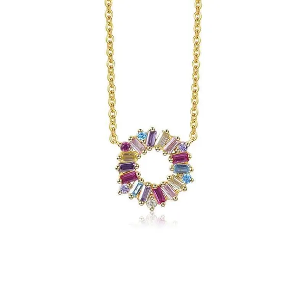 Vivild halskæde forgyldt i forgyldt sølv fra Spinning Jewelry