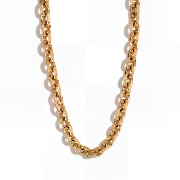 Chunky Cable Chain Halskæde Guldbelagt i guldbelagt fra Prismila Jewellery