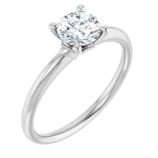 Diamant ring | Aurora Solitaire | 10-kt-hvidguld i guld fra Nordisk Diamant