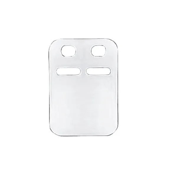 Aagaard - Sølv ID plade (Kan graveres), 17 x 23mm i sterlingsølv fra Aagaard