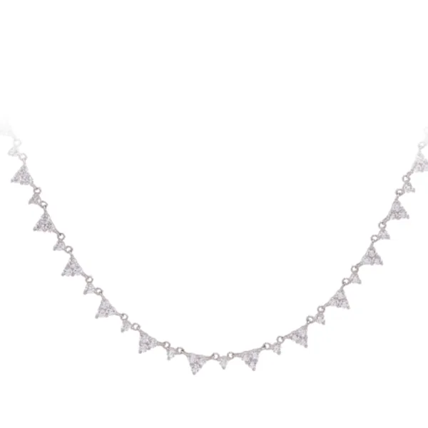 Full Star choker i sterlingsølv fra Spinning Jewelry