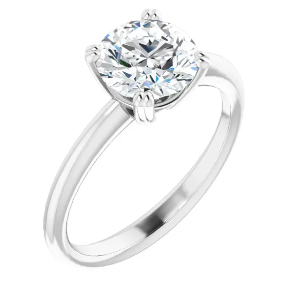 Diamant ring | Aveline Solitaire | 14-kt-hvidguld i guld fra Nordisk Diamant