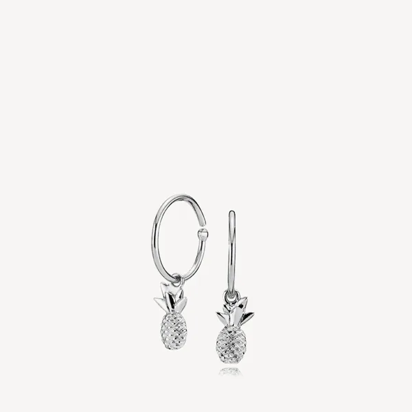 ANNA x SISTIE - Creoles silver i sterlingsølv fra Sistie