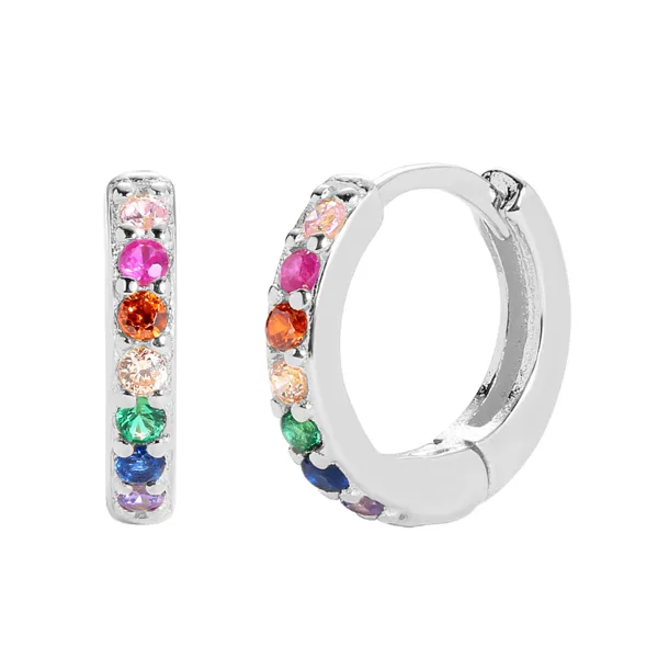Philine Creoler i sølv i sterlingsølv fra Spinning Jewelry